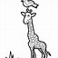 Image result for Mother and Baby Giraffe Coloring Pages