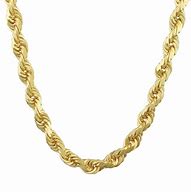 Image result for Diamond Cut Rope Chain Necklace