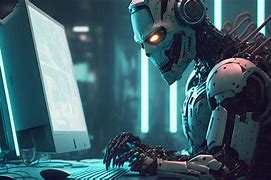 Image result for ai robot wallpaper anime