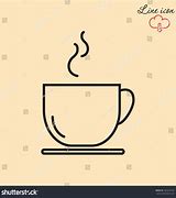 Image result for Line Cup Icon