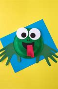 Image result for Paper Plate Frog Craft Template