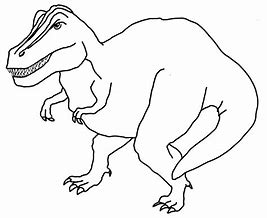 Image result for Dinosaur Coloring Black and White