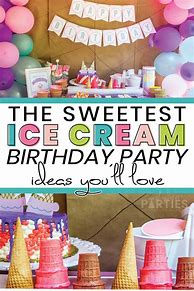 Image result for Ice Cream Birthday Party Games