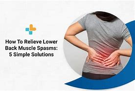 Image result for Lower Back Muscle Spasms Treatment