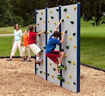 Image result for Homemade Climbing Wall Outdoor