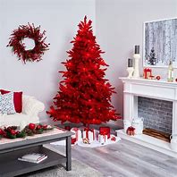 Image result for All Red Christmas Tree