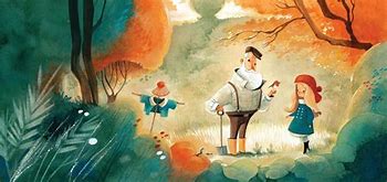 Image result for Digital Children Book Illustration