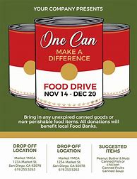 Image result for Free Customazable Food Drive Event Flyer Template Free Word