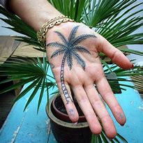 Image result for Realistic Palm Tree Tattoo