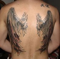 Image result for Angel Wings Abstract Tattoo