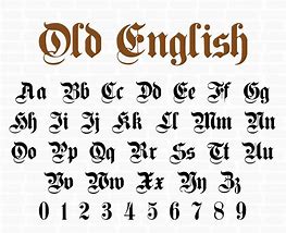 Image result for Old English Font MS Paint