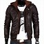 Image result for Leather Jacket with Hoodie