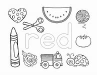 Image result for Learning Colors Coloring Pages