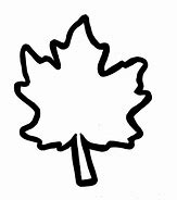 Image result for Fall Leaf Shapes Printable