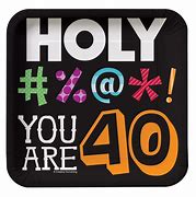 Image result for Funny 40th Birthday Clip Art