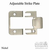 Image result for Adjustable Door Strike Plate