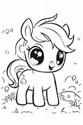 Image result for Cute Horse Coloring Pages