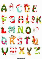 Image result for Christmas Alphabet Coloring Pages