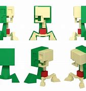 Image result for Minecraft Creeper Anatomy