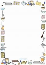 Image result for Clip Art Cooking Border