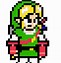 Image result for Link Zelda 1 NES Pixel Art