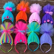 Image result for Poppy Headband Hair Troll