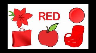 Image result for Red Colour Objects for Kids