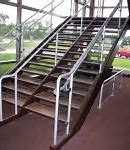 Image result for Residential Exterior Metal Stairs