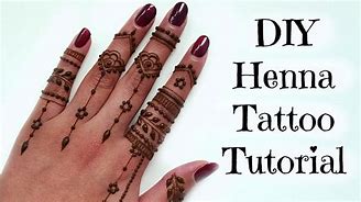 Image result for DIY Henna Tattoo