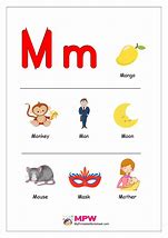 Image result for M Alphabet for Kids