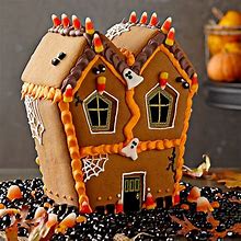 Image result for Halloween Gingerbread House