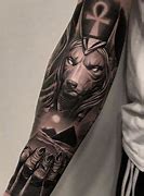 Image result for Anubis 3D Tattoo