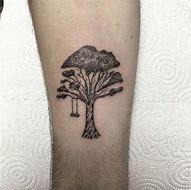 Image result for Tree Swing Tattoo