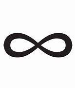 Image result for Infinity Sign Black and White