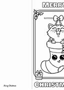 Image result for Christmas Card Coloring Pages