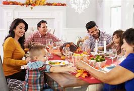 Image result for People around Table at Thanksgiving