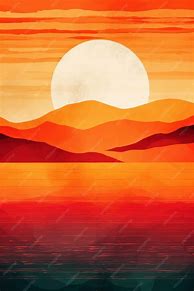 Image result for Orange Retro Sunset