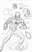 Image result for Spider-Man Suit Drawing