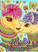 Image result for Coloring Pages of a Llama