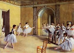 Image result for Edgar Degas Dancing Class