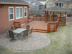 Image result for BackYard Deck and Patio Ideas