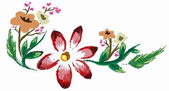 Image result for Abstract Flower Clip Art Black and White