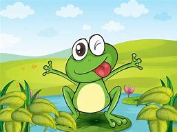 Image result for Happy Frog Cartoon