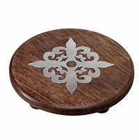 Image result for Fleur De Lis Wooden Trivets