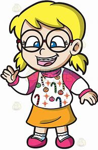 Image result for Nerd Girl Cartoon Character