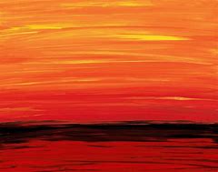 Image result for Sunset Painting