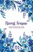 Image result for Royal Blue Flower Border