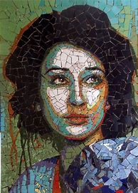 Image result for Paint a Mosaic Portrait