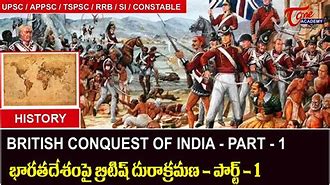 Image result for British Conquest of India UPSC Map