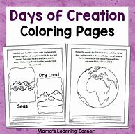 Image result for 7th Day of Creation Coloring Page